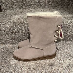 Muk Luks Suede Winter Boots